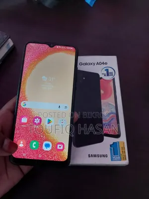 স্যামসাং গ্যালাক্সি এ০৪ই ৩২ জিবি কালো