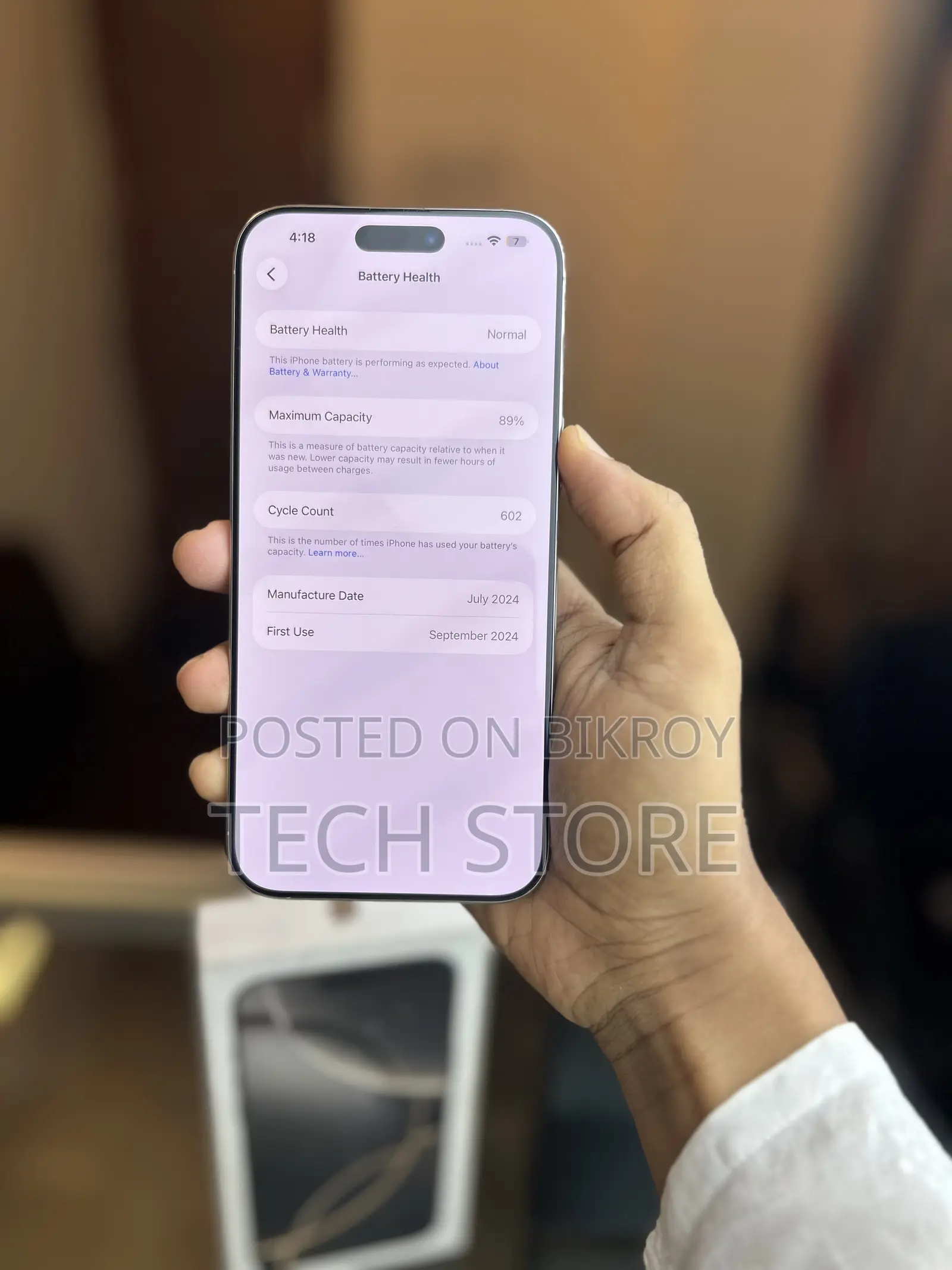Apple iPhone 16 Pro Max 256 GB Silver