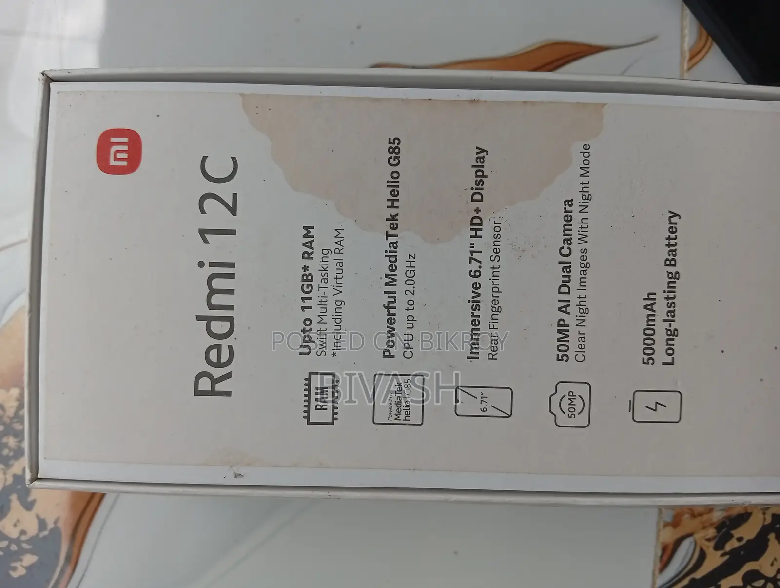 Xiaomi Redmi 12C 64 GB Black
