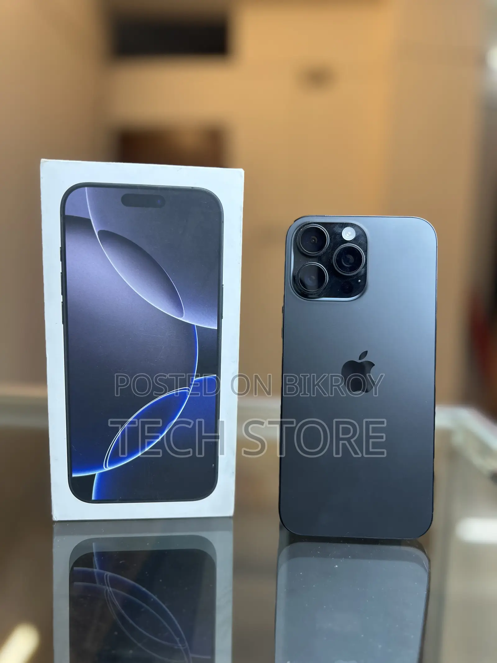 Apple iPhone 16 Pro Max ২৫৬ জিবি ব্ল্যাক