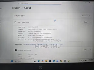 Laptop HP ProBook 640 G5 8GB Intel Core i5 SSD 256GB