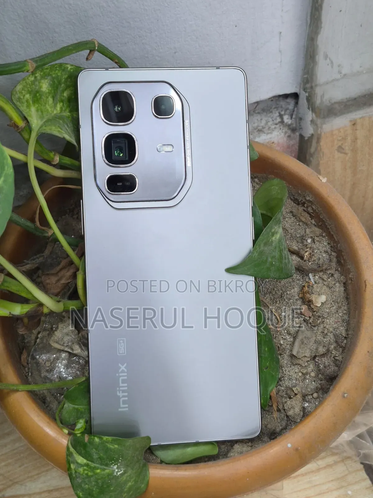 New Infinix Note 50 Pro+ 256 GB Silver