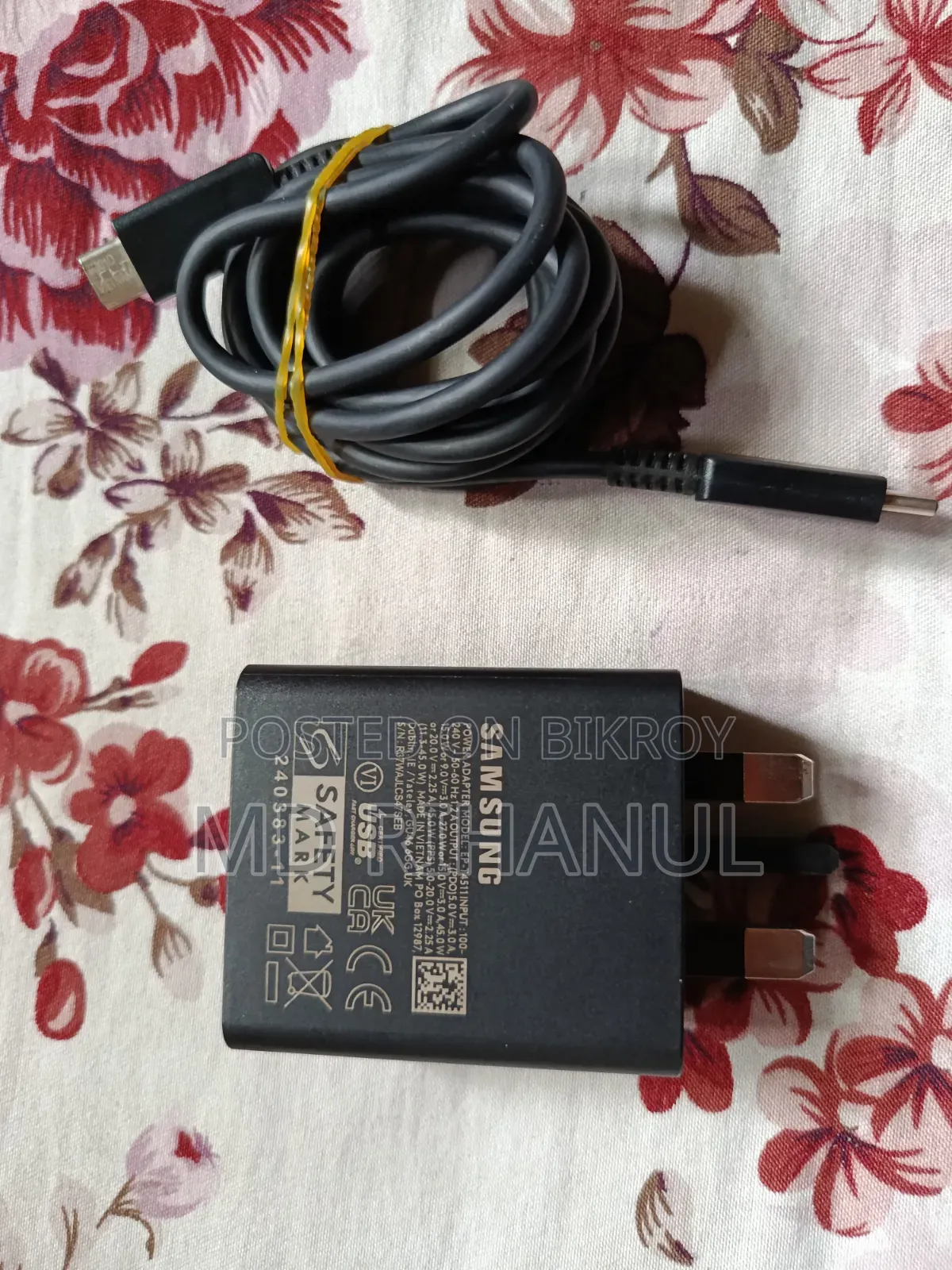 Original Samsung 45w Super Fast Charger