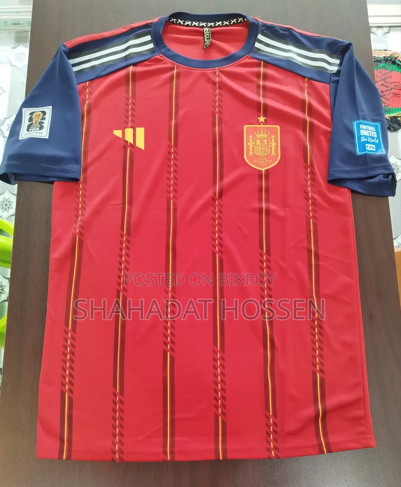 স্পেনের জার্সি সেল