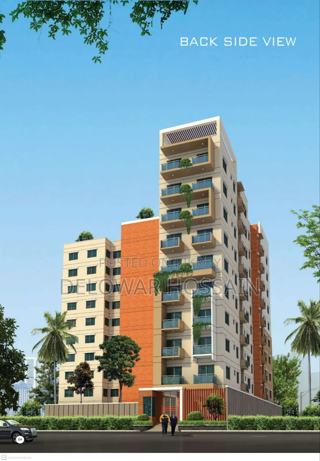 4-bedroom Apartment in Bashundhara River, Bashundhara for Sale