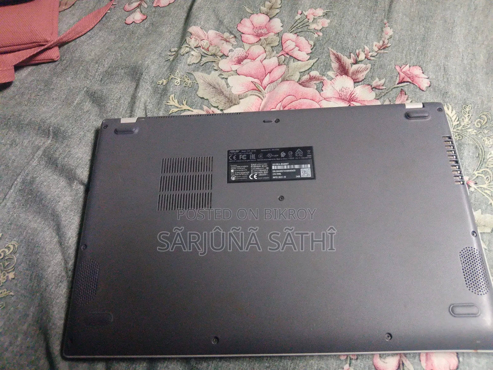 Laptop Asus 4GB Intel Core i3 SSD 512GB