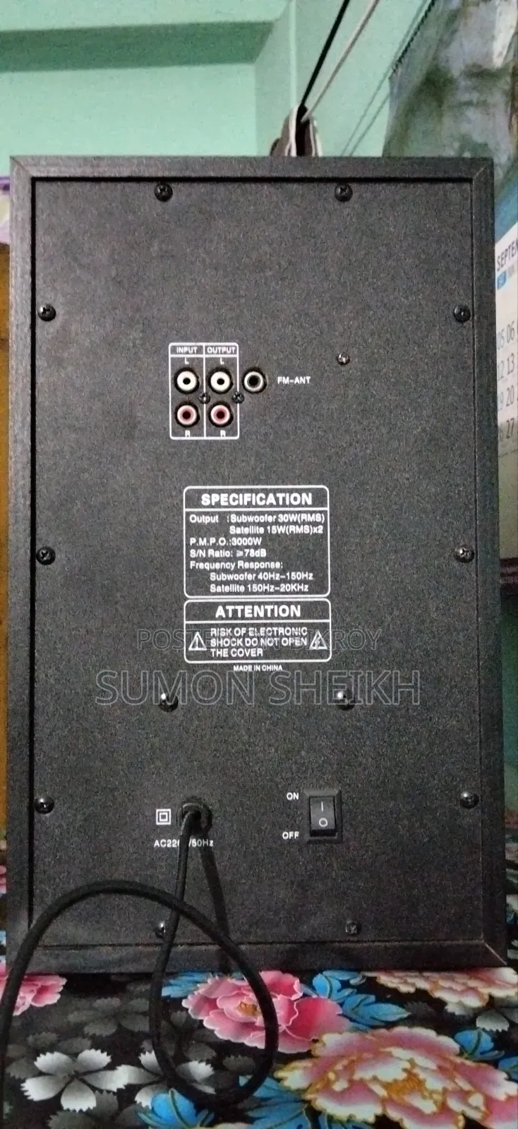Speaker for sale with offer
