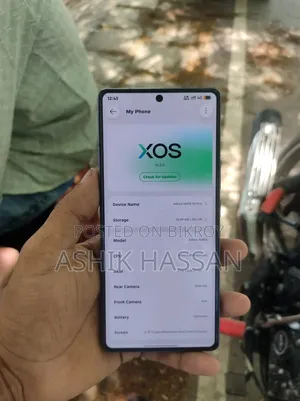 নতুন ইনফিনিক্স নোট ৫০ প্রো ২৫৬ জিবি পার্পল
