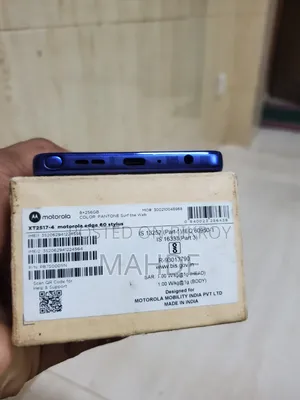 মটোরোলা এজ ৬০ স্টাইলাস ২৫৬ জিবি ব্লু