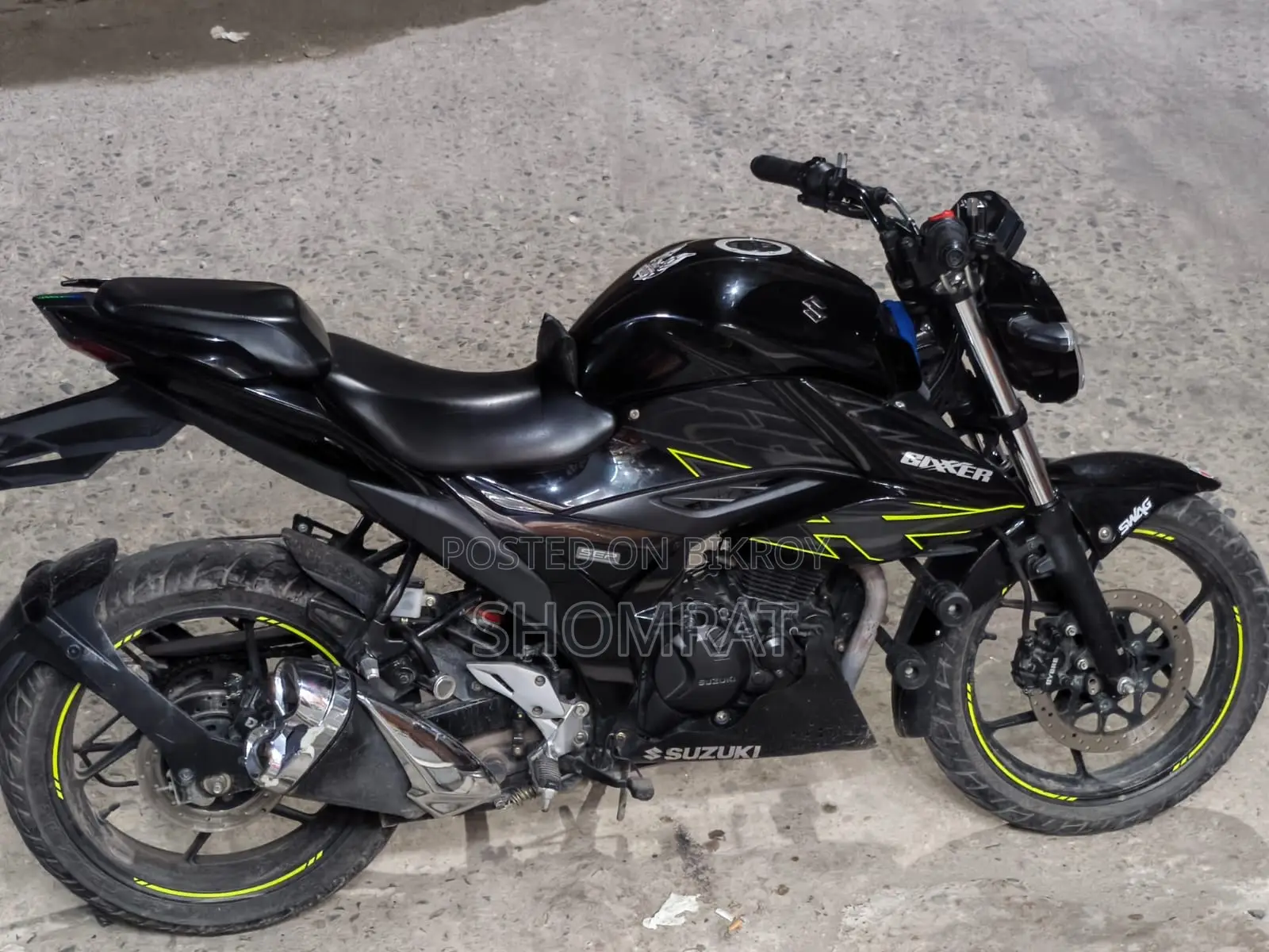 Suzuki Gixxer Fi ABS 2024 Black