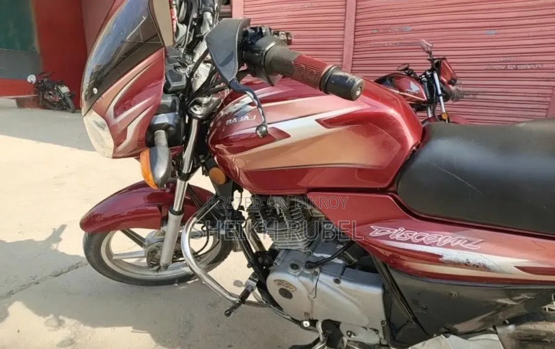 Bajaj Discover 125 2007 Red