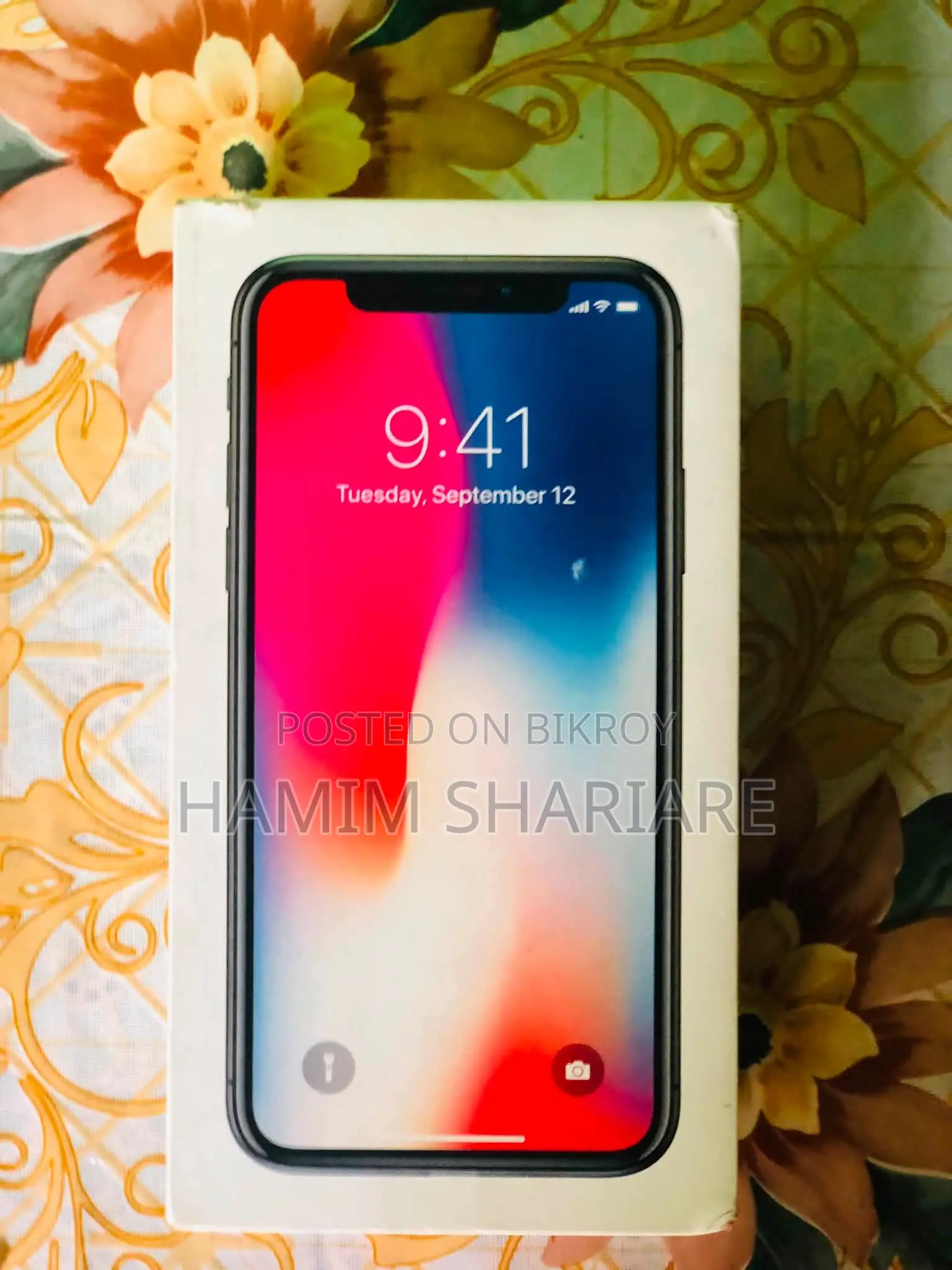 Apple iPhone X 64 GB Black