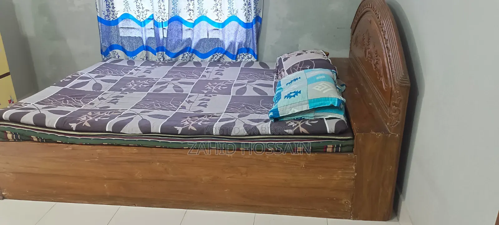Teak Wood Bed