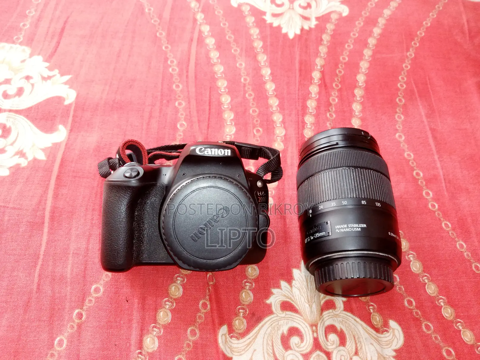 Canon EOS 200D +Canon EF-S 18-135mm IS USM (Full Package) বিক্রয় হবে