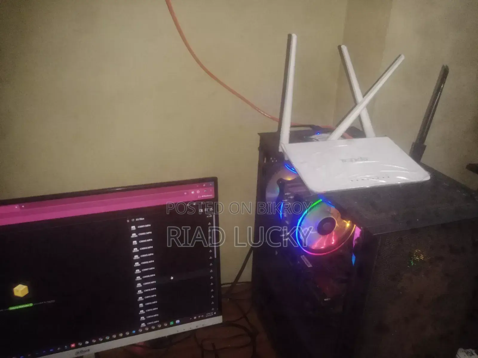 Desktop Computer Msi 16gb Amd Ryzen 7 SSD 512gb