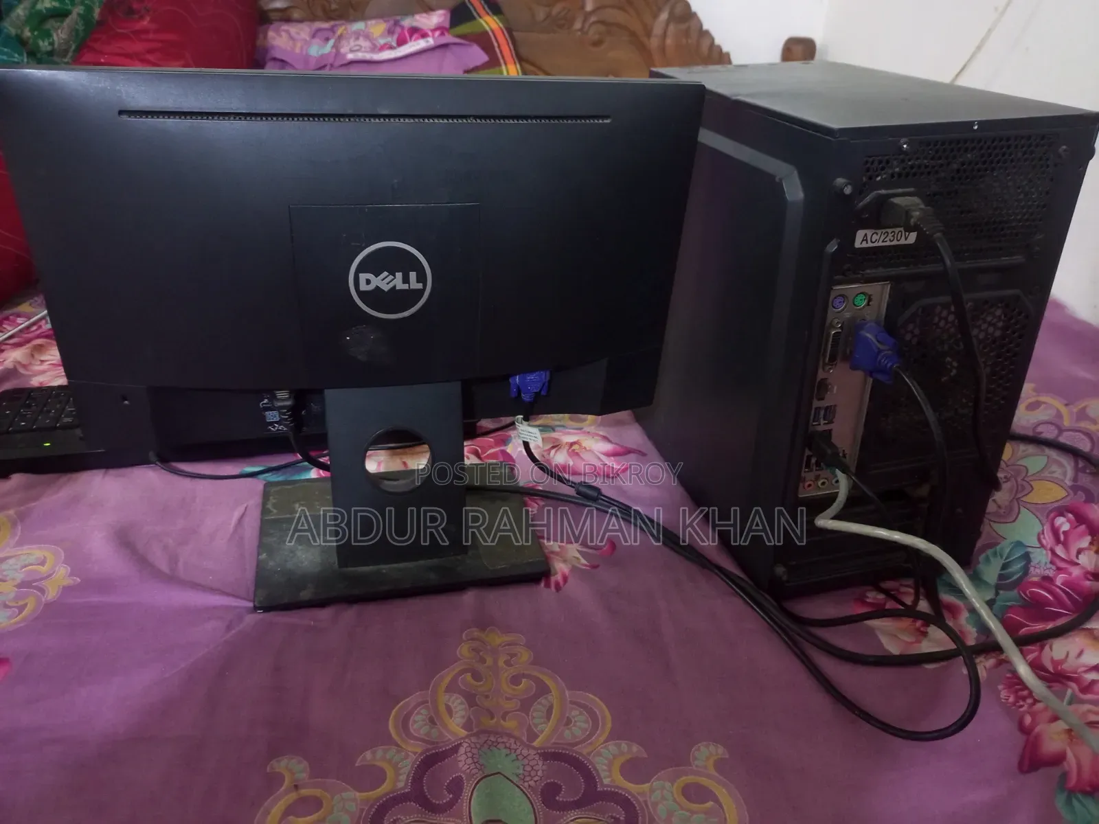 Desktop Computer 4GB AMD 256GB SSD