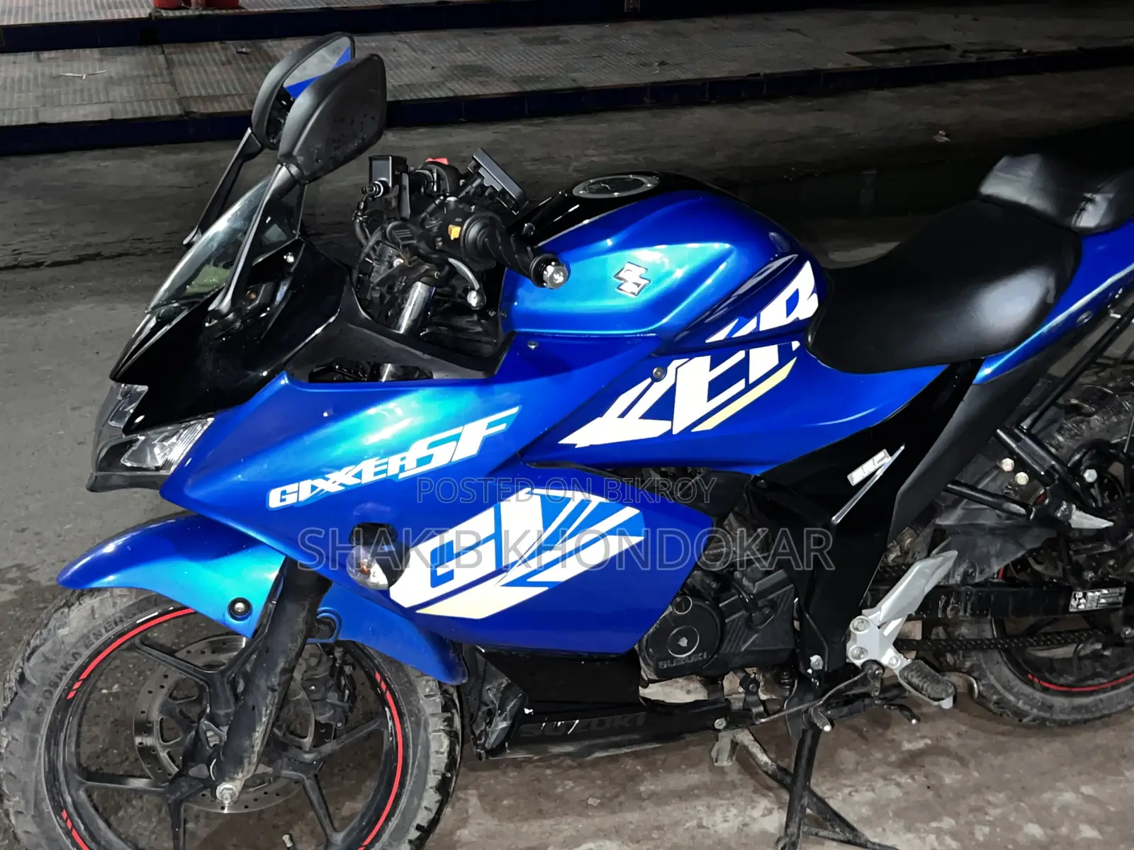 Suzuki Gixxer SF 2021 Blue
