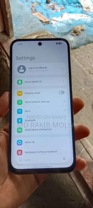 Infinix Smart 20 128 GB Silver