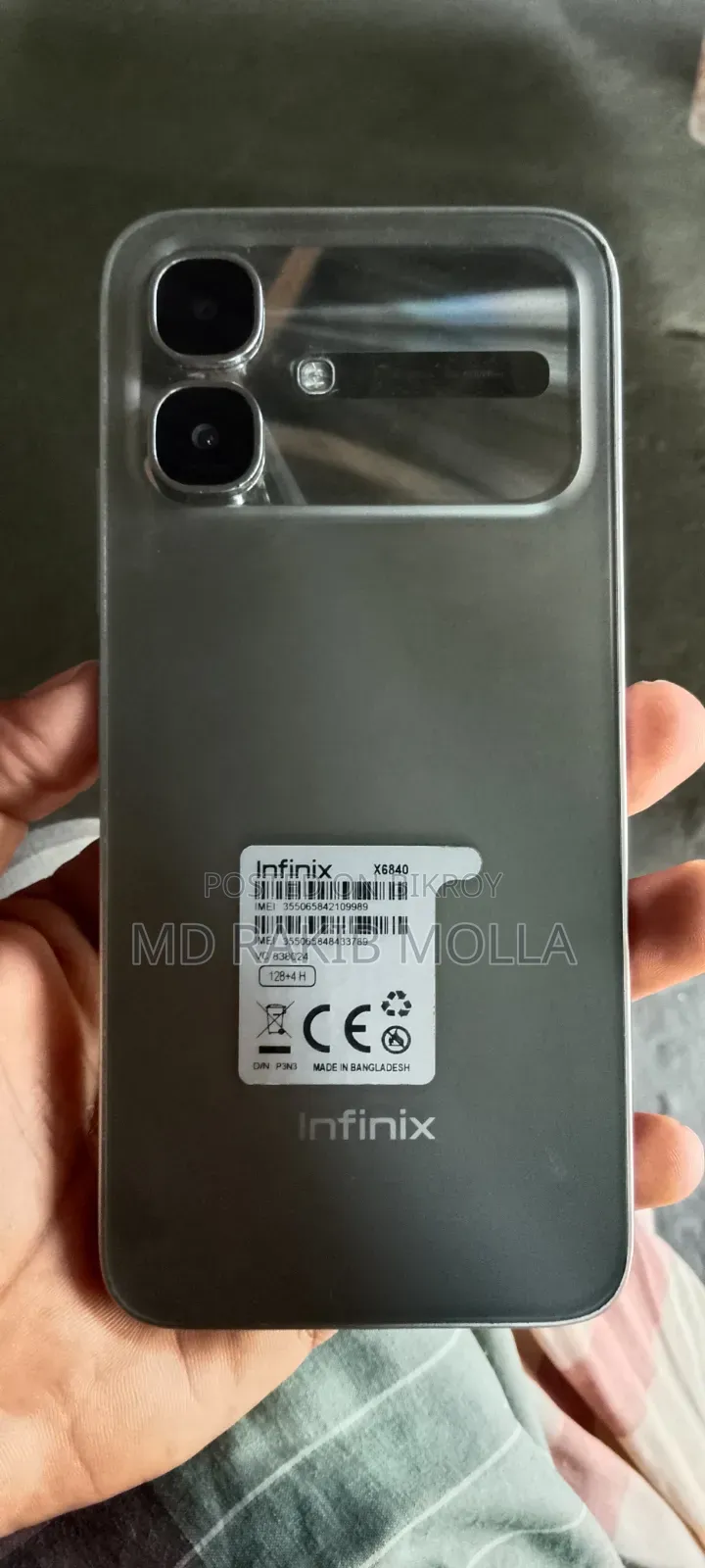 Infinix Smart 20 128 GB Silver