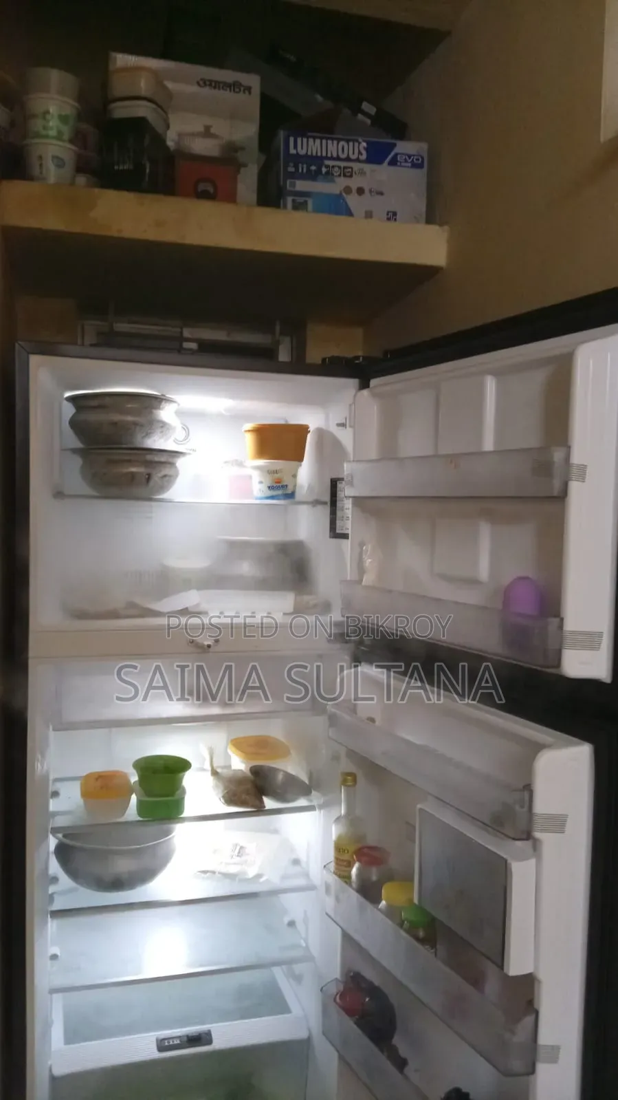 Super Fresh Walton Glass Door Refrigerator (Used for only 3 months!)