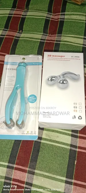 3D Massager & Finger Acupressure Tool