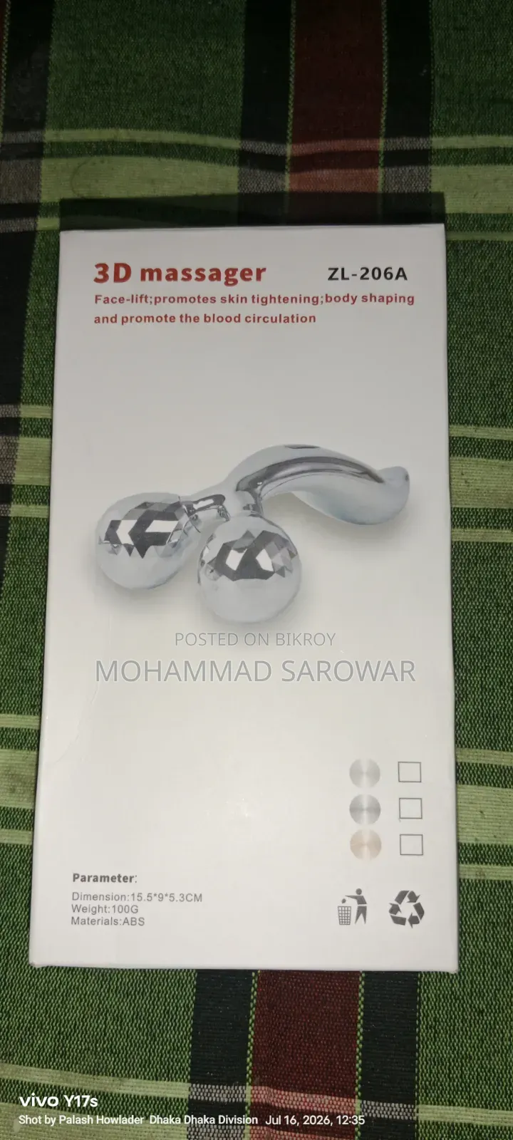 3D Massager & Finger Acupressure Tool