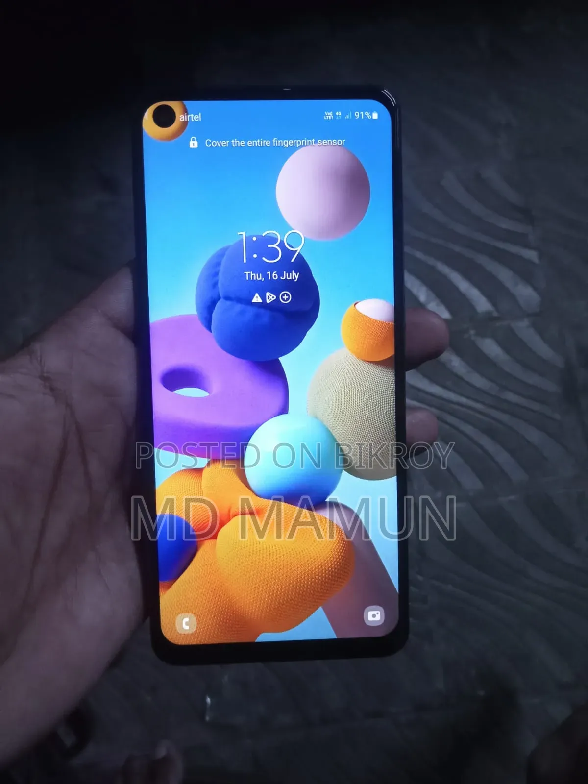 Samsung Galaxy A21s 64 GB Blue