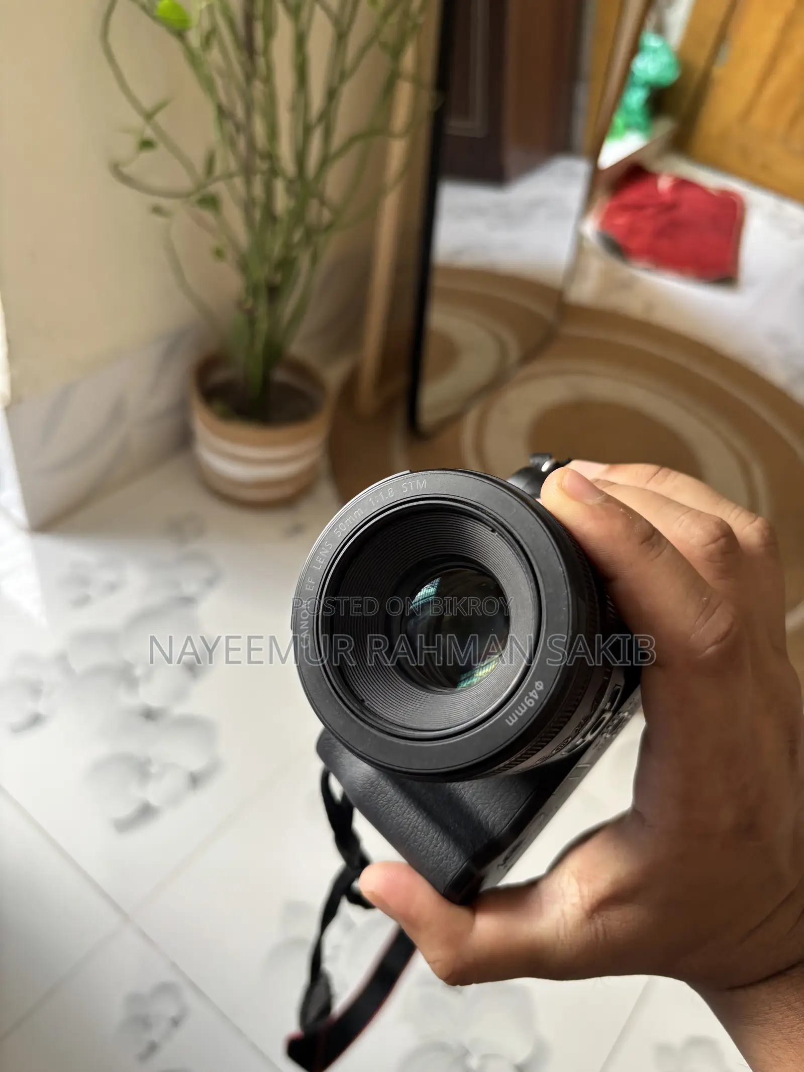Canon EOS M50 | Canon STM 50mm Prime Lens | Viltrox Lens Adapter