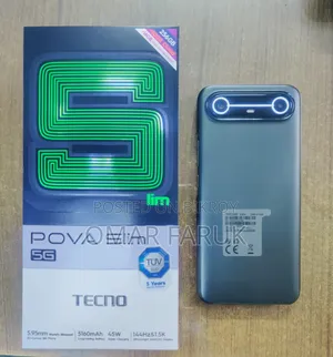 Tecno Spark Slim 256 GB Black