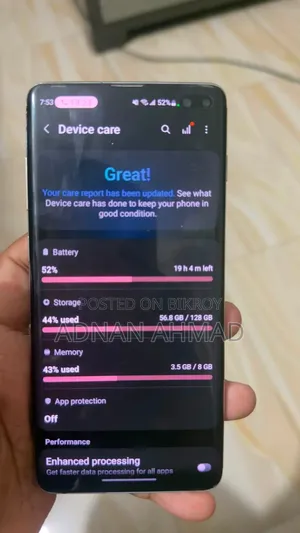 Samsung Galaxy S10 Plus 128 GB Blue