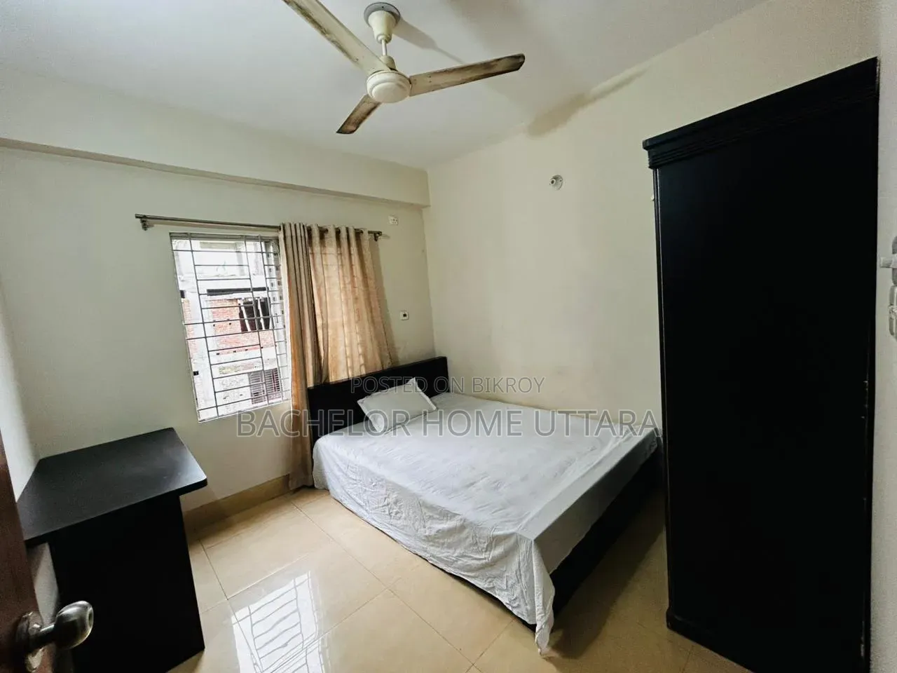 Furnished 1-Bedroom Room & Parlour in Uttara for rent