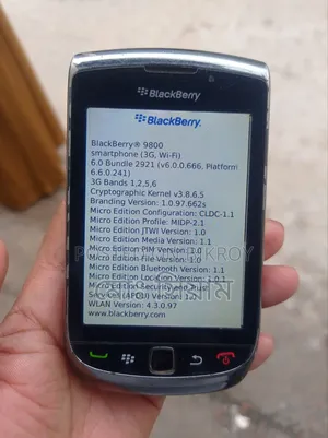 BlackBerry Torch 9800 4 GB Black