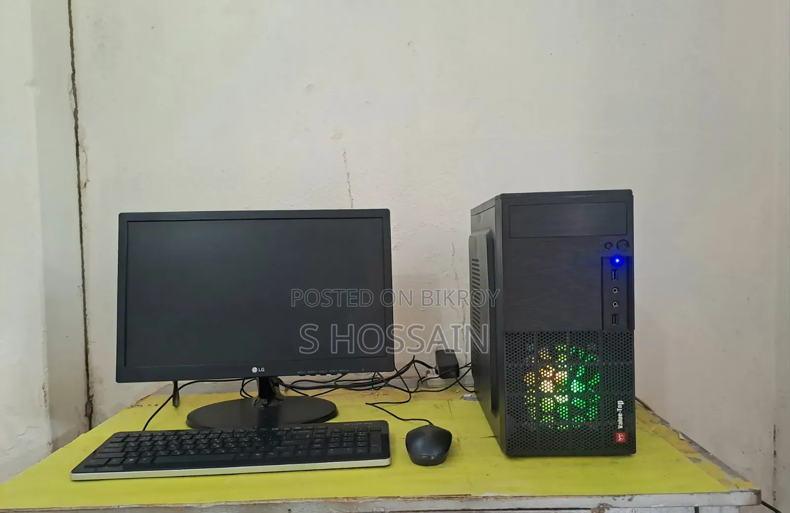 Desktop Computer MSI 8GB Intel Core i3 HDD+SSD 500GB