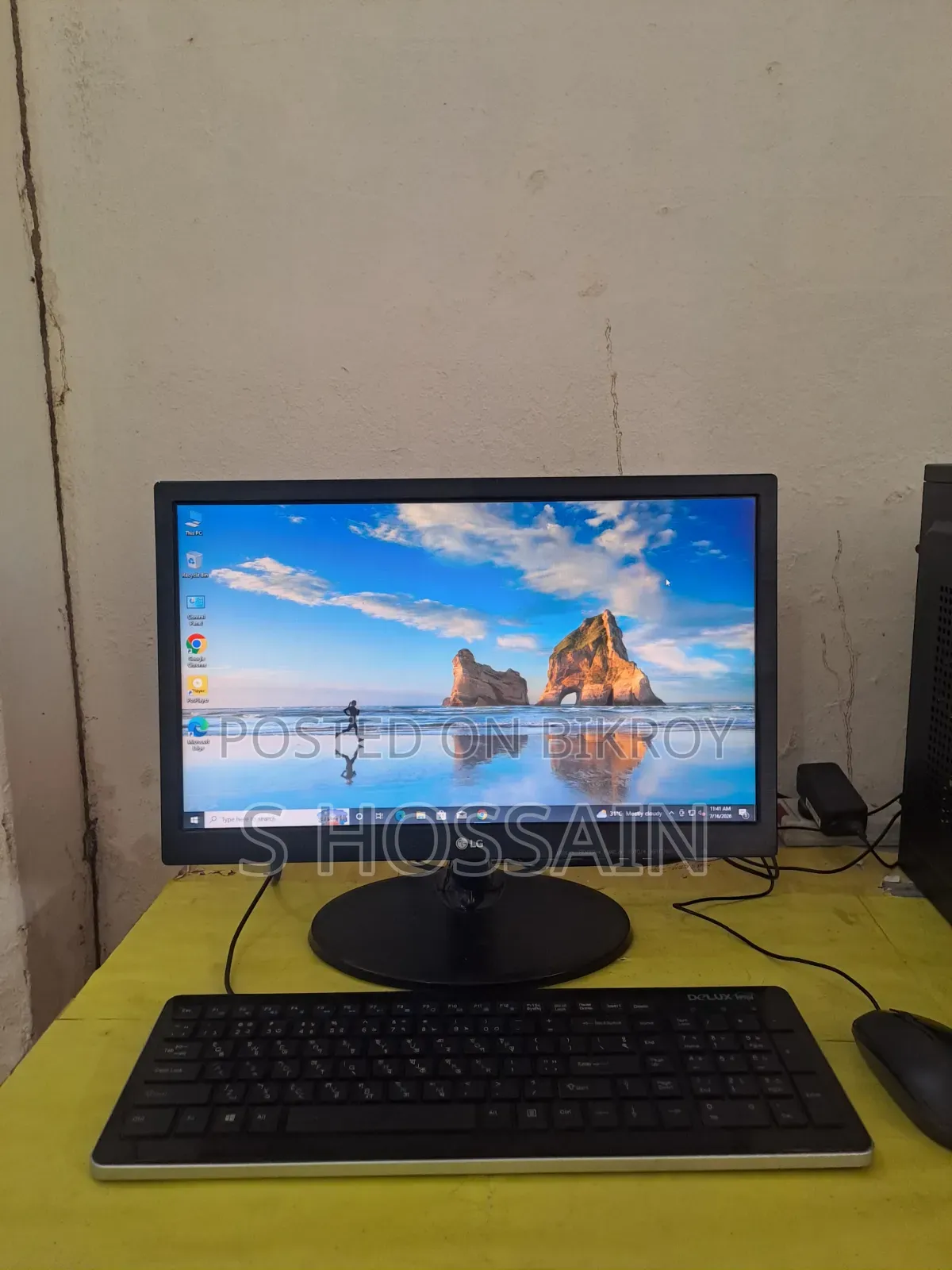 Desktop Computer MSI 8GB Intel Core i3 HDD+SSD 500GB