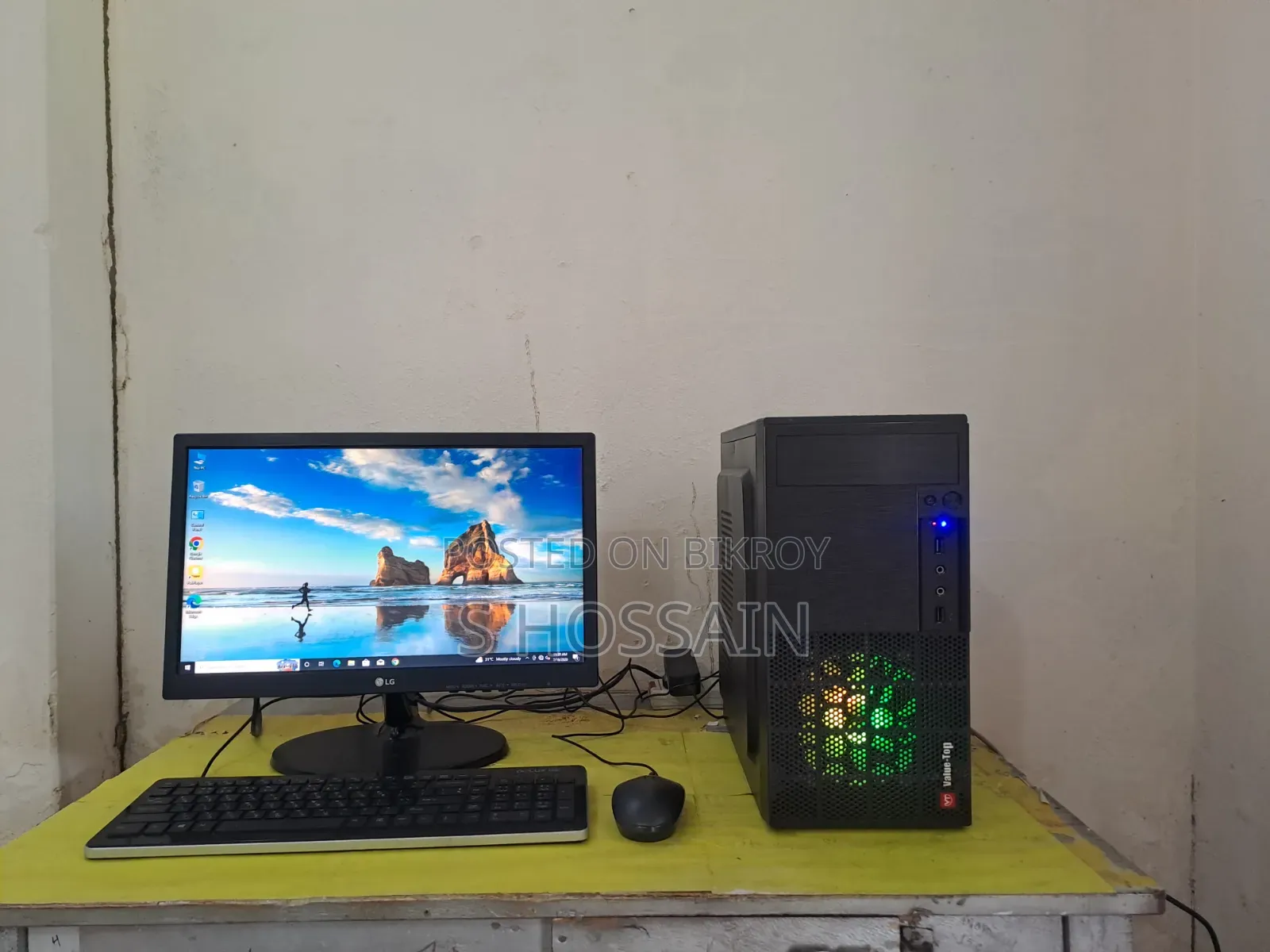 Desktop Computer MSI 8GB Intel Core i3 HDD+SSD 500GB