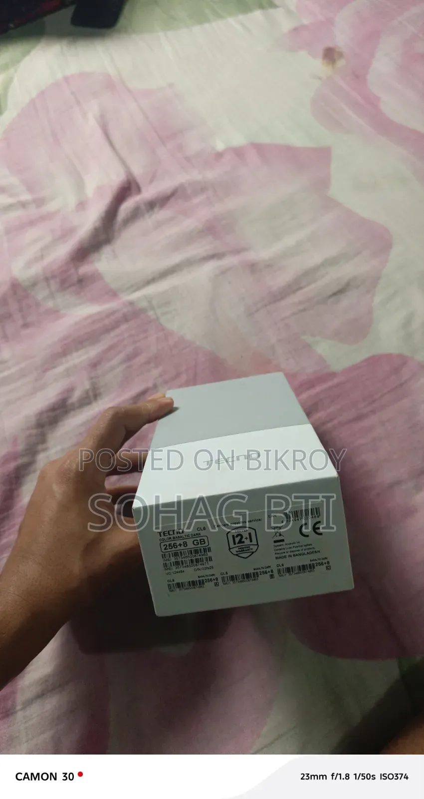 Tecno Camon 30 5G 256 GB Black