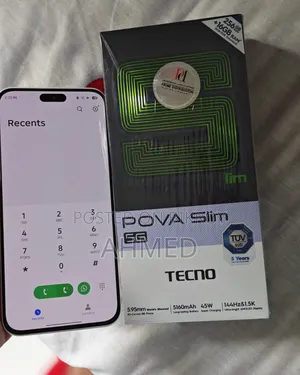 Tecno Camon Slim 256 GB White
