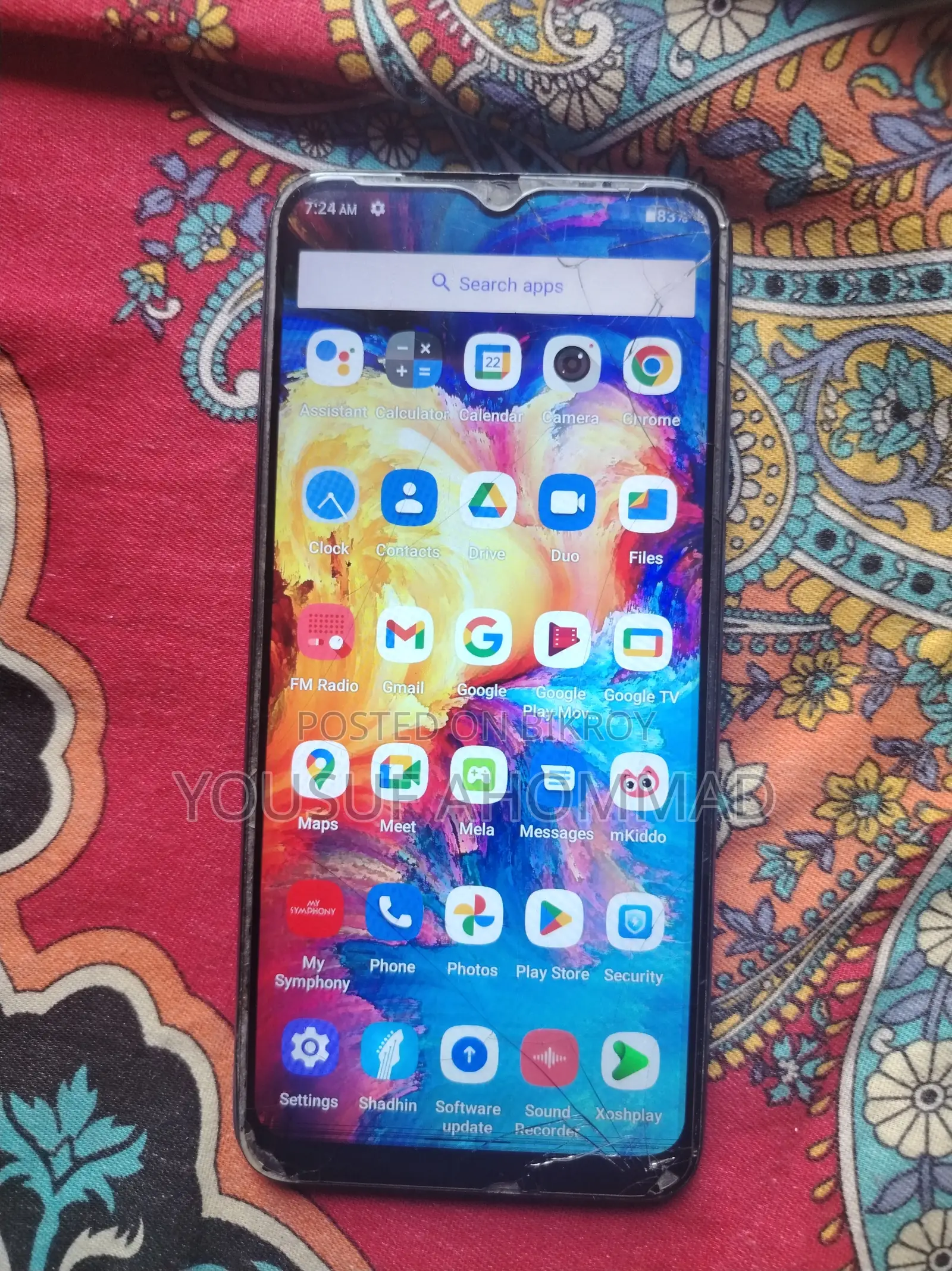 Symphony Z47 64 GB Green