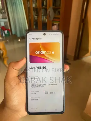 New Vivo Y58 128 GB Blue