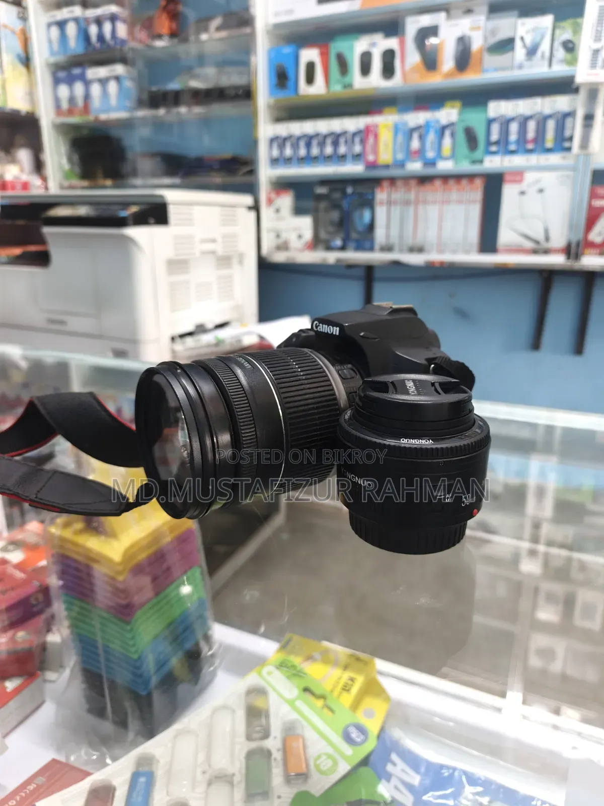 Canon 250D With 50mm STM Prime Lens 1.8 Full Fresh Condition.