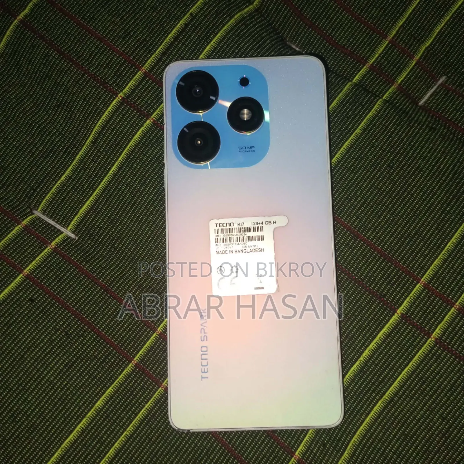 Tecno Spark 10 Pro 128 GB White