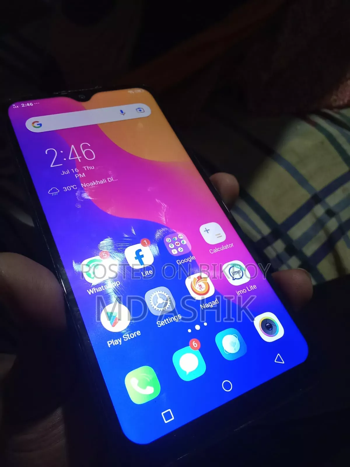 Vivo Y91 32 GB Blue
