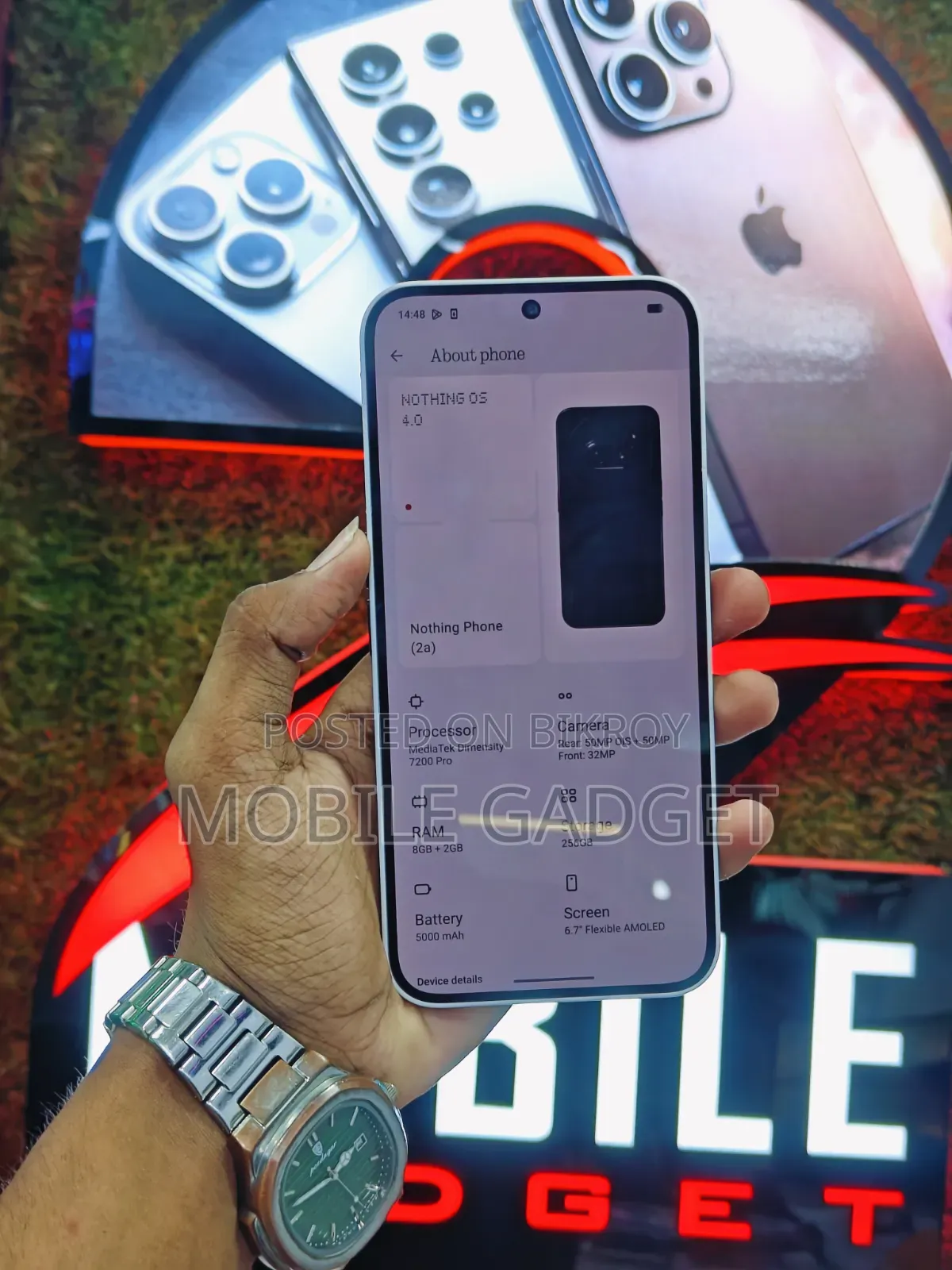 Nothing Phone 2a 256 GB White