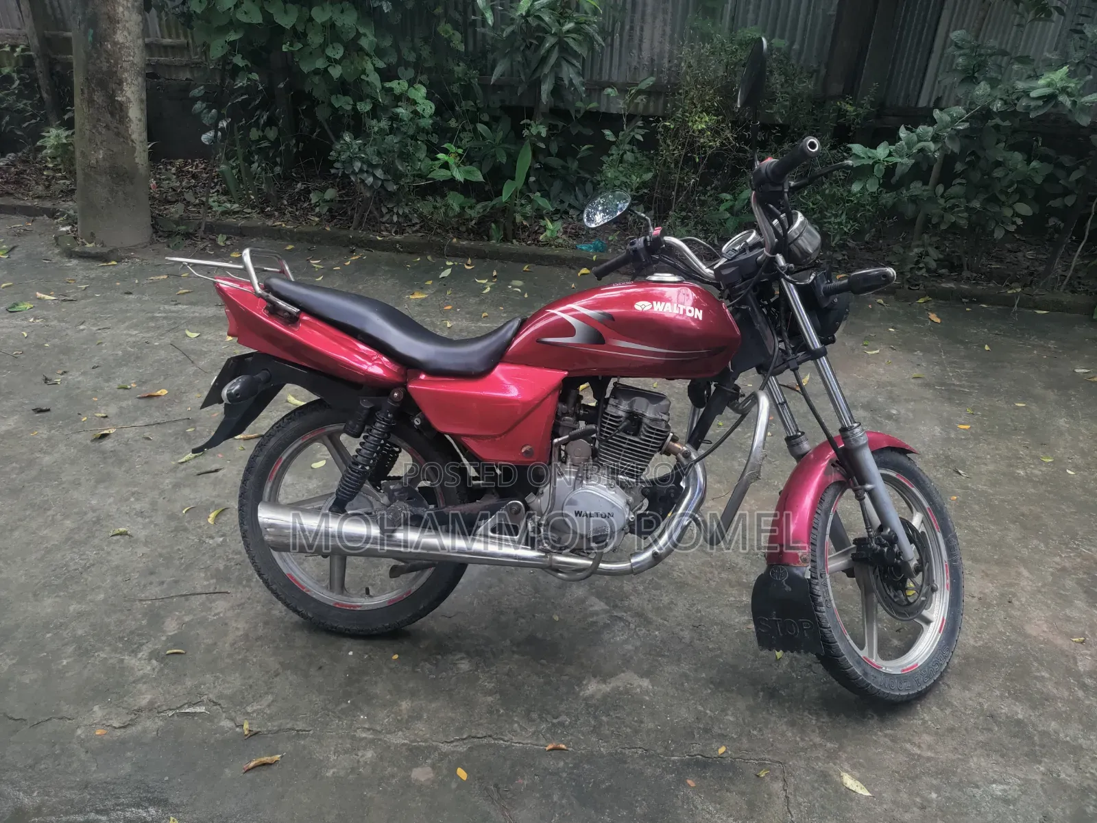 Walton Fusion 125 NX 2008 Red