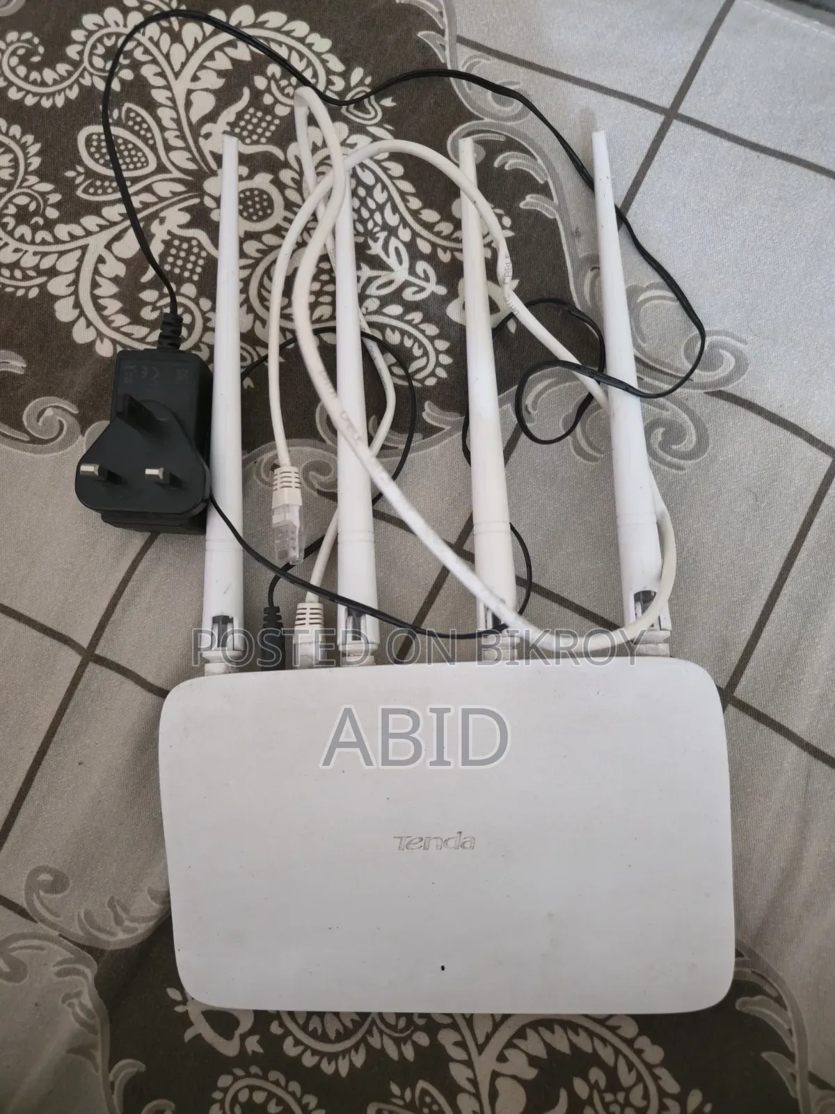 1-year Old Tenda Router