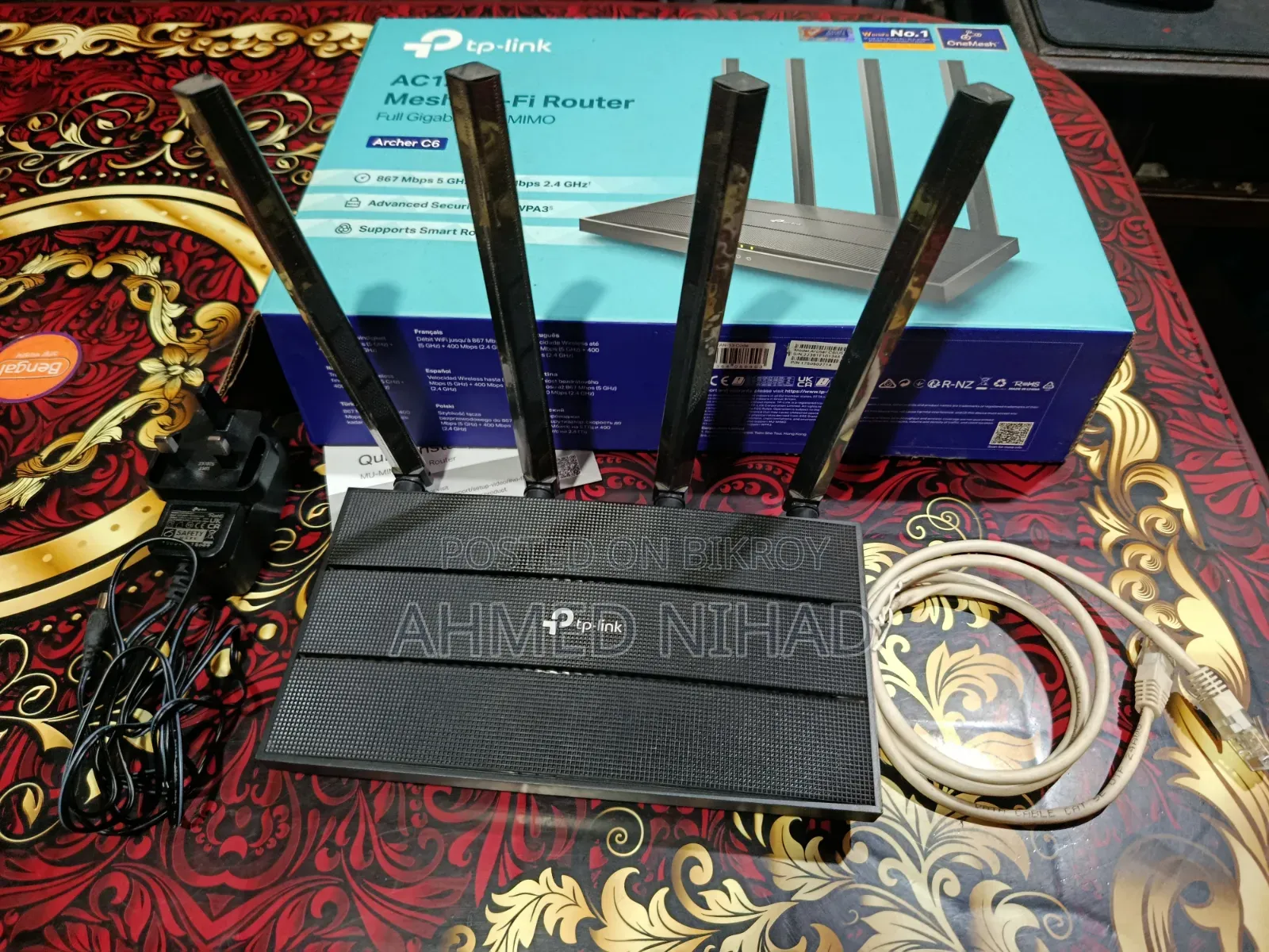 বিক্রয়ের জন্য: Tp Link Archer C6 V4