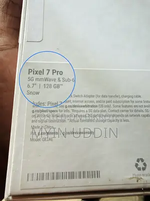 গুগল পিক্সেল ৭ প্রো ১২৮ জিবি সাদা