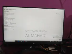 মনিটর বিক্রি। LG ফুল এইচডি ২২" IPS মনিটর। LG 22mk600m-B ২২ ইঞ্চি IPS