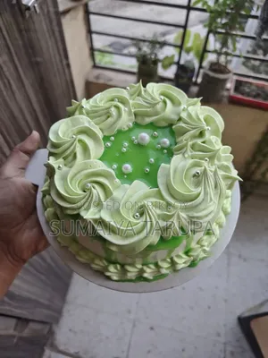 Homemade Customized Birthday Cake