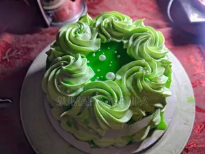Homemade Customized Birthday Cake